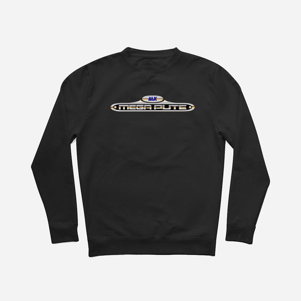 SWEAT-SHIRT COL ROND | "16 BITS" - Noir